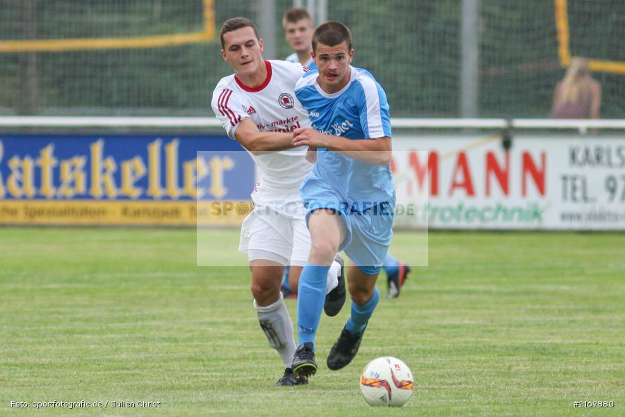 22.07.2016, Freundschaftsspiel, Fussball, FT Schweinfurt, FV Karlstadt - Bild-ID: 2169880