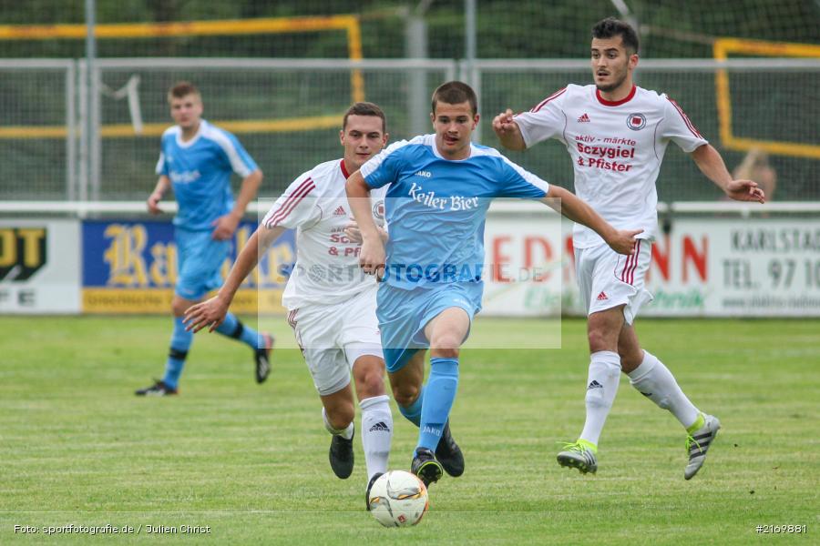 22.07.2016, Freundschaftsspiel, Fussball, FT Schweinfurt, FV Karlstadt - Bild-ID: 2169881