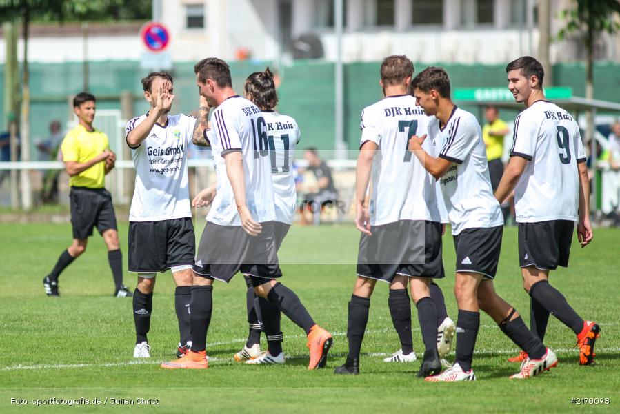 Tobias Kaminski, 31.07.2016, Fussball, Bezirksliga Ufr West, DJK Hain, FV Karlstadt - Bild-ID: 2170098