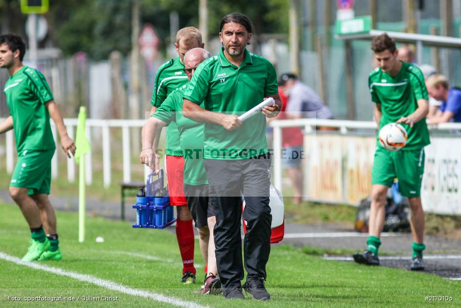 Tamer Yigit, 31.07.2016, Fussball, Bezirksliga Ufr West, DJK Hain, FV Karlstadt - Bild-ID: 2170106