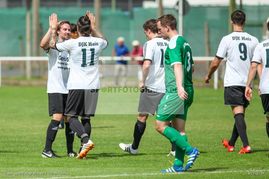 Tobias Kaminski, 31.07.2016, Fussball, Bezirksliga Ufr West, DJK Hain, FV Karlstadt - Bild-ID: 2170109