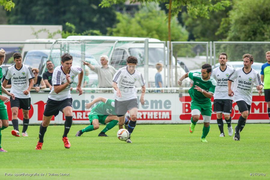 31.07.2016, Fussball, Bezirksliga Ufr West, DJK Hain, FV Karlstadt - Bild-ID: 2170116