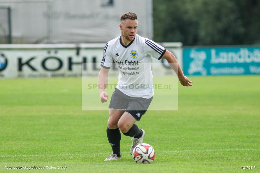 Christian März, 31.07.2016, Fussball, Bezirksliga Ufr West, DJK Hain, FV Karlstadt - Bild-ID: 2170119