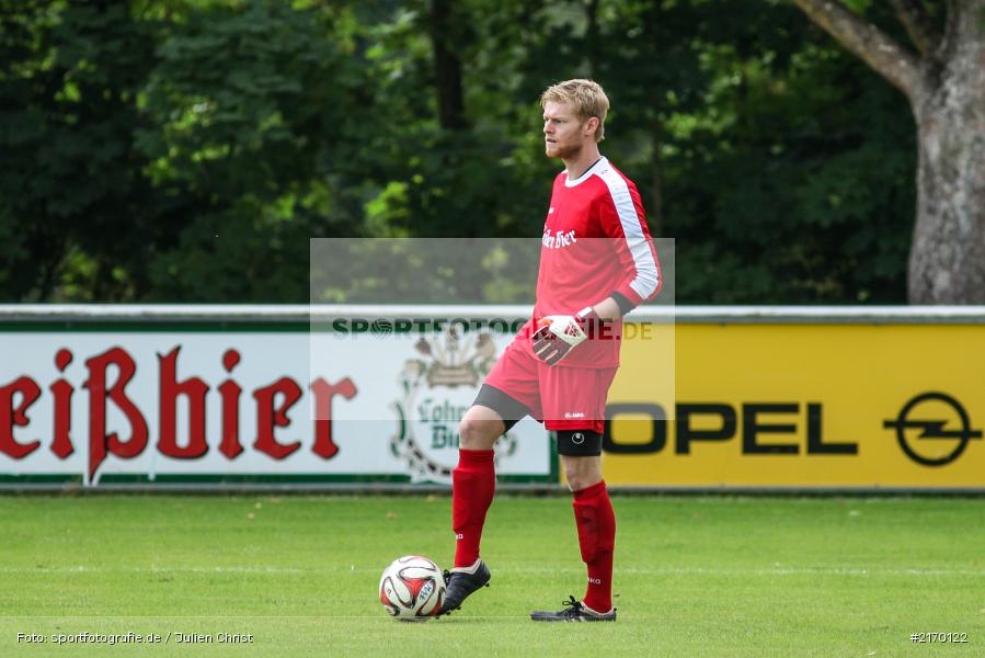 Kai Belz, 31.07.2016, Fussball, Bezirksliga Ufr West, DJK Hain, FV Karlstadt - Bild-ID: 2170122
