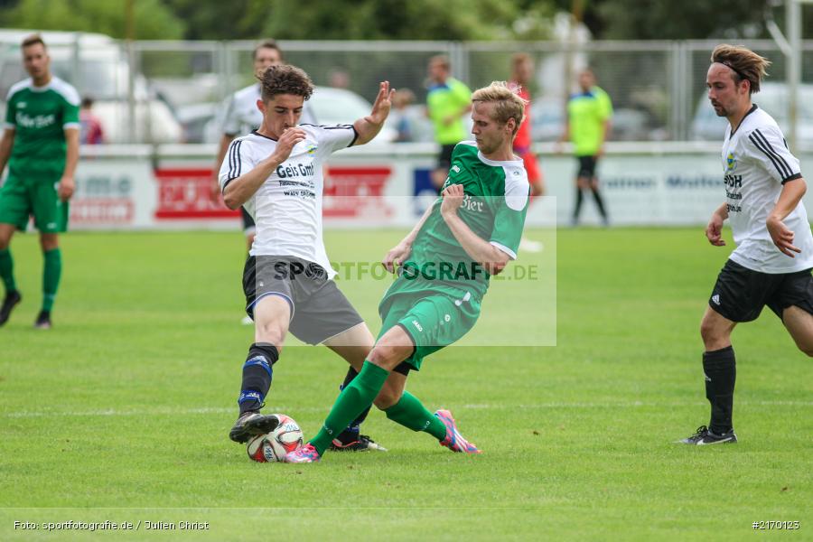 31.07.2016, Fussball, Bezirksliga Ufr West, DJK Hain, FV Karlstadt - Bild-ID: 2170123