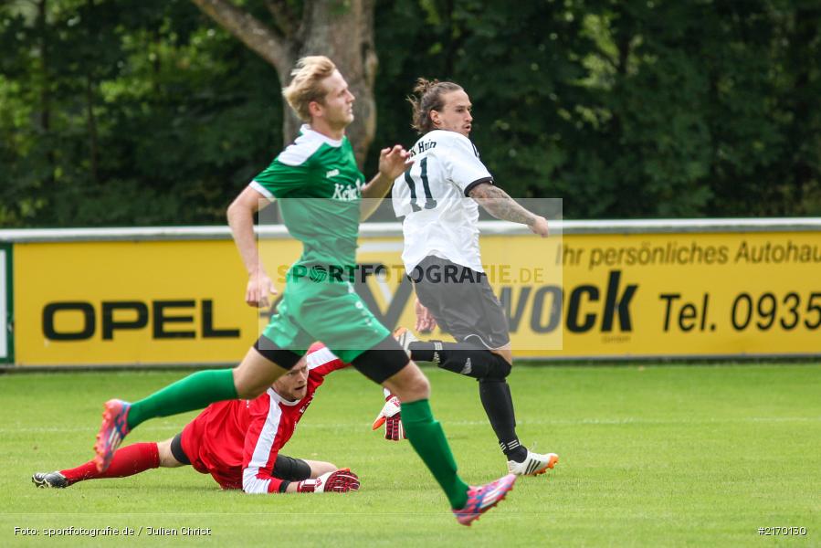 Felix Strohmenger, Kai Belz, Tobias Kaminski, 31.07.2016, Fussball, Bezirksliga Ufr West, DJK Hain, FV Karlstadt - Bild-ID: 2170130 Felix Strohmenger, Kai Belz, Tobias Kaminski, 31.07.2016, Fussball, Bezirksliga Ufr West, DJK Hain, FV Karlstadt - Bild-ID: 2170130