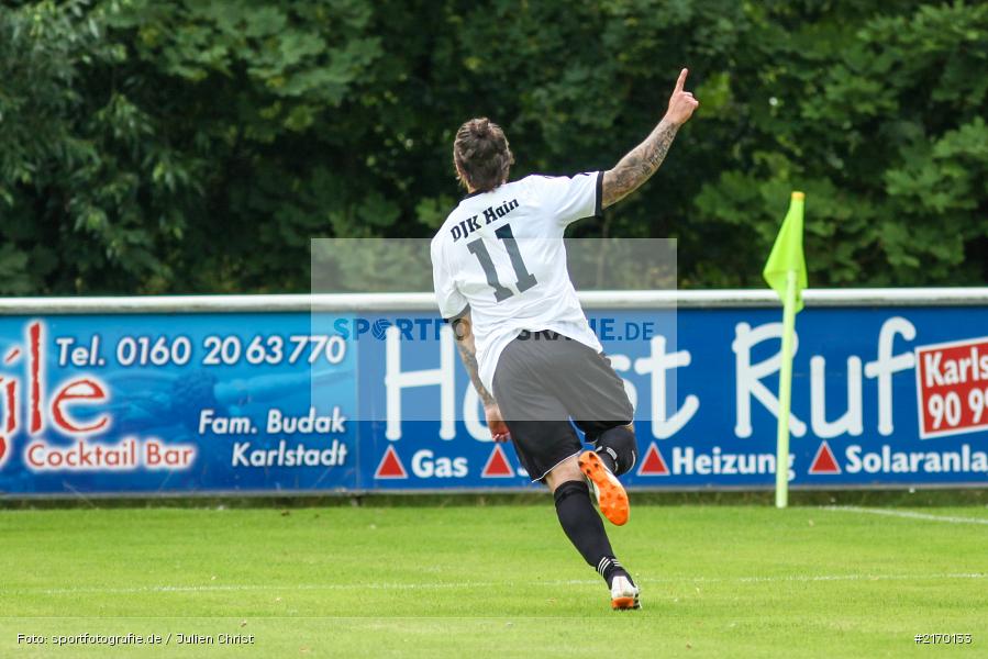 Tobias Kaminski, 31.07.2016, Fussball, Bezirksliga Ufr West, DJK Hain, FV Karlstadt - Bild-ID: 2170133 Tobias Kaminski, 31.07.2016, Fussball, Bezirksliga Ufr West, DJK Hain, FV Karlstadt - Bild-ID: 2170133