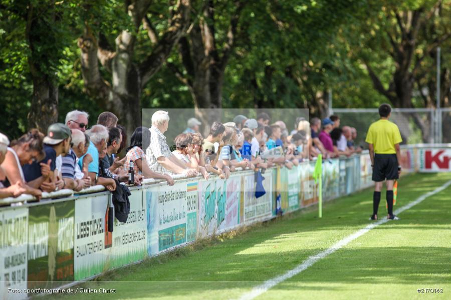 Kulisse, 31.07.2016, Fussball, Bezirksliga Ufr West, DJK Hain, FV Karlstadt - Bild-ID: 2170142