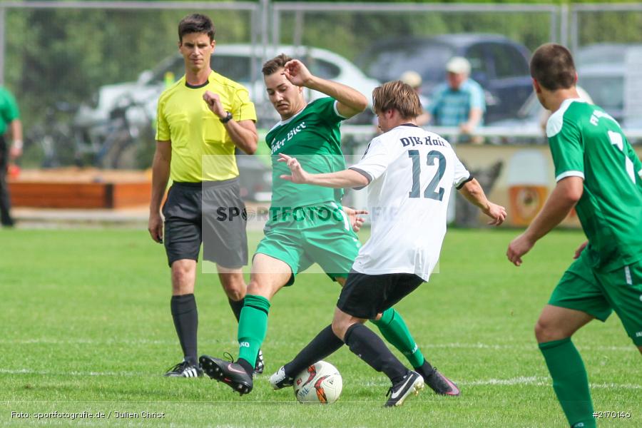 Ralph Ostheimer, Michael Winkler, 31.07.2016, Fussball, Bezirksliga Ufr West, DJK Hain, FV Karlstadt - Bild-ID: 2170146