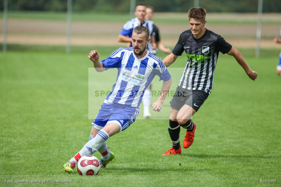 Maximilian Köstler, Patrick Mueller, 31.07.2016, Gruppe 2, Kreisliga Würzburg, Fussball, TV Marktheidenfeld, TSV Retzbach - Bild-ID: 2170197
