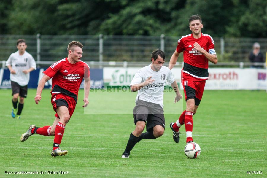 03.08.2016, Gruppe 2, Kreisliga Würzburg, Fussball, FV Steinfeld/Hausen-Rohrbach, TSV Karlburg II - Bild-ID: 2170216 03.08.2016, Gruppe 2, Kreisliga Würzburg, Fussball, FV Steinfeld/Hausen-Rohrbach, TSV Karlburg II - Bild-ID: 2170216