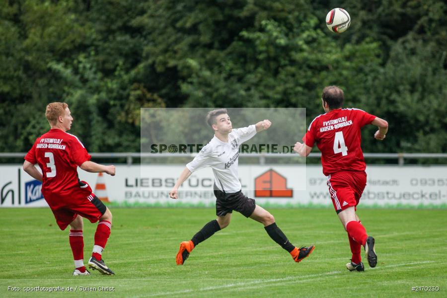 03.08.2016, Gruppe 2, Kreisliga Würzburg, Fussball, FV Steinfeld/Hausen-Rohrbach, TSV Karlburg II - Bild-ID: 2170230 03.08.2016, Gruppe 2, Kreisliga Würzburg, Fussball, FV Steinfeld/Hausen-Rohrbach, TSV Karlburg II - Bild-ID: 2170230