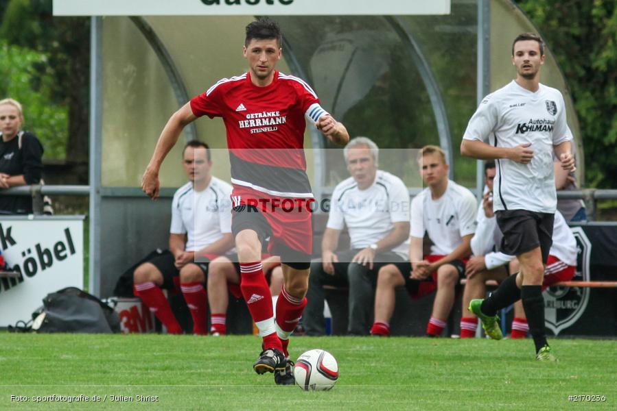 03.08.2016, Gruppe 2, Kreisliga Würzburg, Fussball, FV Steinfeld/Hausen-Rohrbach, TSV Karlburg II - Bild-ID: 2170236