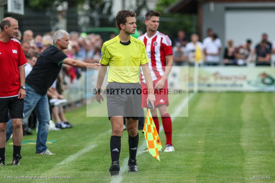 TSV Langenfeld, Kevin Hegwein, 06.08.2016, Fussball, Landesliga Nordwest, FC Fuchsstadt, TSV Karlburg - Bild-ID: 2170240