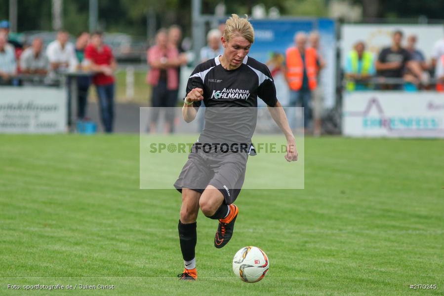 Nicolas Engelking, 06.08.2016, Fussball, Landesliga Nordwest, FC Fuchsstadt, TSV Karlburg - Bild-ID: 2170245