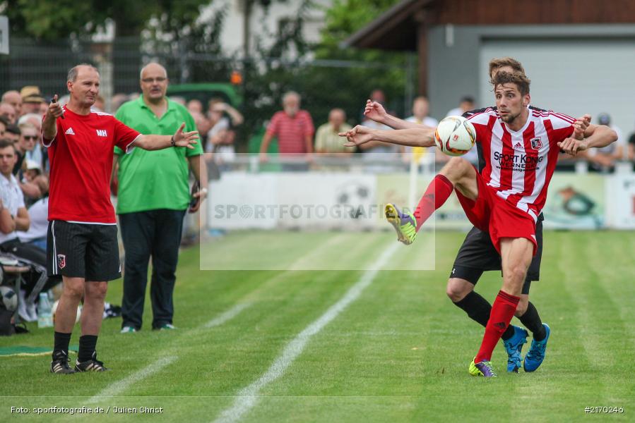 Marco Mehling, Johannes Feser, 06.08.2016, Fussball, Landesliga Nordwest, FC Fuchsstadt, TSV Karlburg - Bild-ID: 2170246