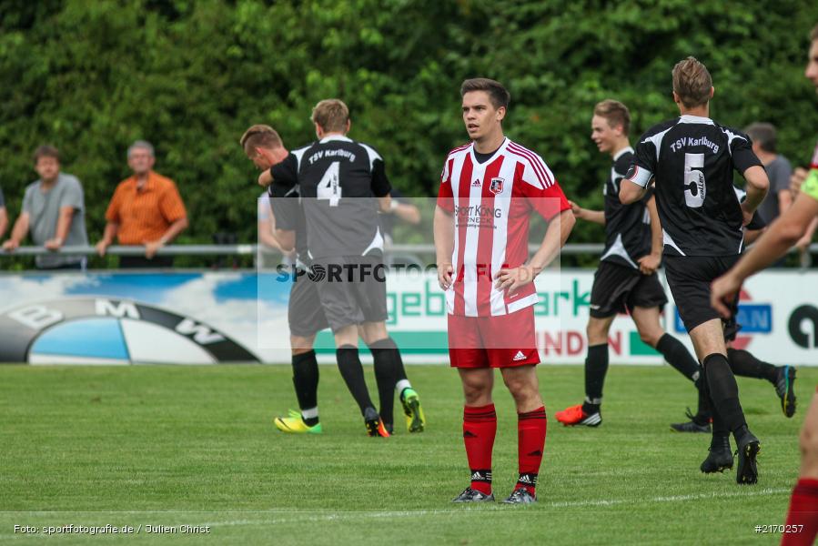 Dominik Bathon, Szymon Dynia, 06.08.2016, Fussball, Landesliga Nordwest, FC Fuchsstadt, TSV Karlburg - Bild-ID: 2170257