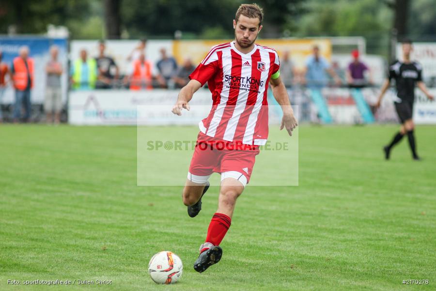 Nikolai Wolf, 06.08.2016, Fussball, Landesliga Nordwest, FC Fuchsstadt, TSV Karlburg - Bild-ID: 2170278
