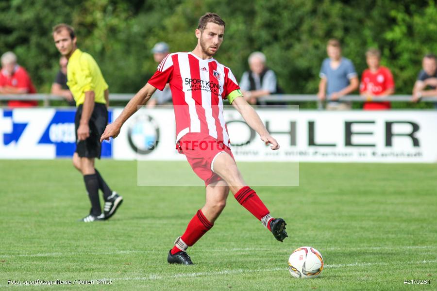 Nikolai Wolf, 06.08.2016, Fussball, Landesliga Nordwest, FC Fuchsstadt, TSV Karlburg - Bild-ID: 2170281