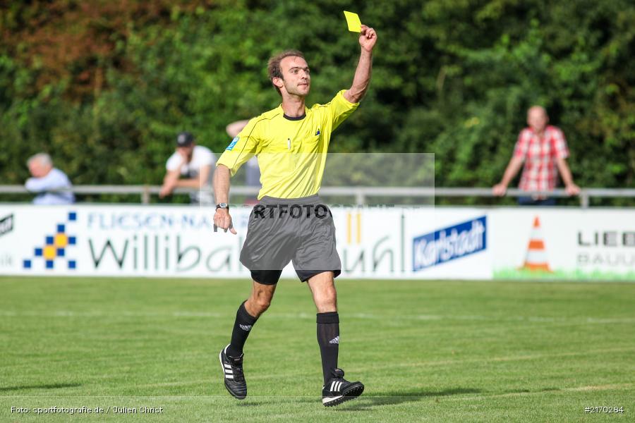 Holger Hofmann, 06.08.2016, Fussball, Landesliga Nordwest, FC Fuchsstadt, TSV Karlburg - Bild-ID: 2170284