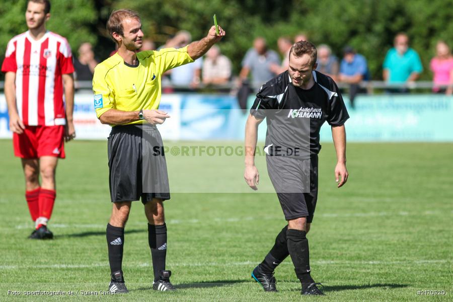 Steffen Lehofer, Holger Hofmann, 06.08.2016, Fussball, Landesliga Nordwest, FC Fuchsstadt, TSV Karlburg - Bild-ID: 2170320 Steffen Lehofer, Holger Hofmann, 06.08.2016, Fussball, Landesliga Nordwest, FC Fuchsstadt, TSV Karlburg - Bild-ID: 2170320