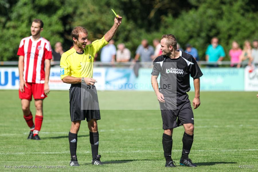 Steffen Lehofer, Holger Hofmann, 06.08.2016, Fussball, Landesliga Nordwest, FC Fuchsstadt, TSV Karlburg - Bild-ID: 2170321