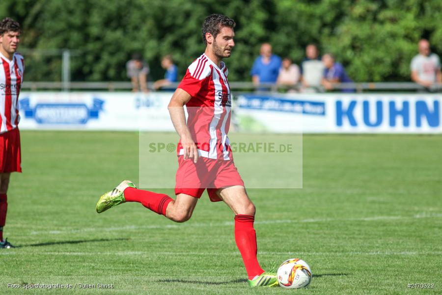 Simon Häcker, 06.08.2016, Fussball, Landesliga Nordwest, FC Fuchsstadt, TSV Karlburg - Bild-ID: 2170322