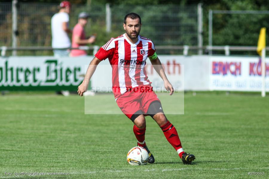 Nikolai Wolf, 06.08.2016, Fussball, Landesliga Nordwest, FC Fuchsstadt, TSV Karlburg - Bild-ID: 2170332