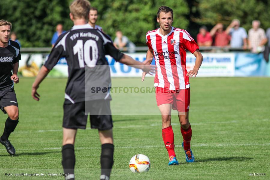 Philipp Pfeuffer, 06.08.2016, Fussball, Landesliga Nordwest, FC Fuchsstadt, TSV Karlburg - Bild-ID: 2170333