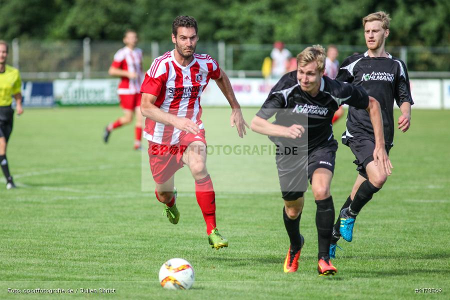 Marco Schiebel, Simon Häcker, 06.08.2016, Fussball, Landesliga Nordwest, FC Fuchsstadt, TSV Karlburg - Bild-ID: 2170349 Marco Schiebel, Simon Häcker, 06.08.2016, Fussball, Landesliga Nordwest, FC Fuchsstadt, TSV Karlburg - Bild-ID: 2170349
