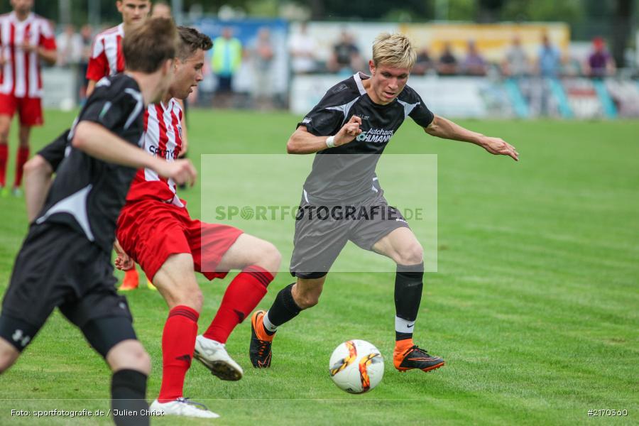 Nicolas Engelking, Fabio Reuß, 06.08.2016, Fussball, Landesliga Nordwest, FC Fuchsstadt, TSV Karlburg - Bild-ID: 2170360
