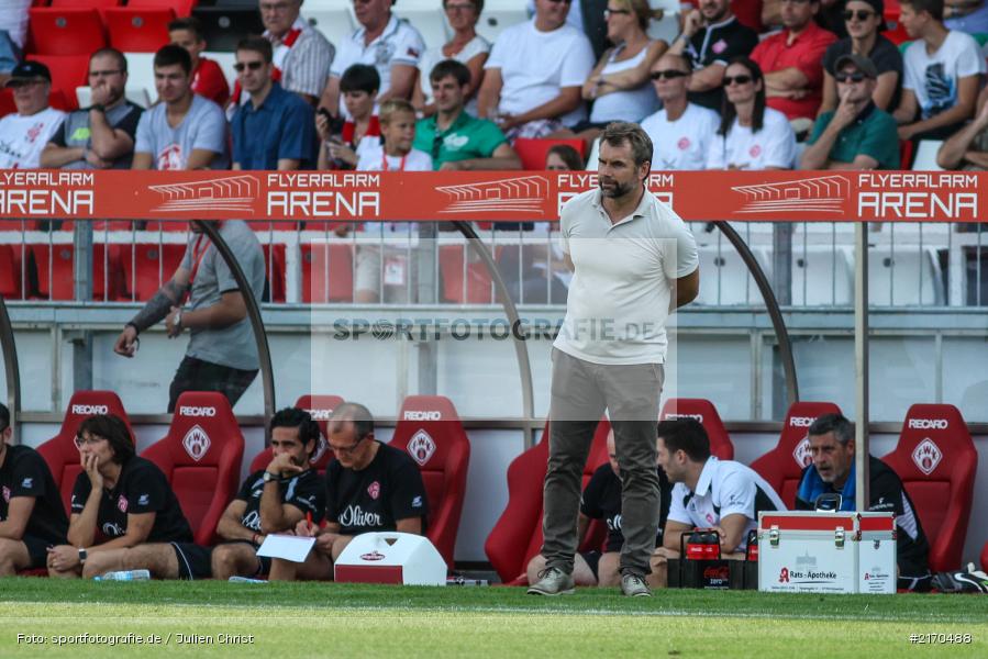 Bernd Hollerbach, 14.08.2016, flyeralarm Arena, Würzburg, 2. Bundesliga, 1. FC Kaiserslautern, FC Würzburger Kickers - Bild-ID: 2170488 Bernd Hollerbach, 14.08.2016, flyeralarm Arena, Würzburg, 2. Bundesliga, 1. FC Kaiserslautern, FC Würzburger Kickers - Bild-ID: 2170488