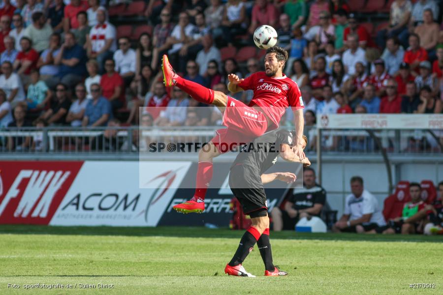 Marcel Gaus, Daniel Nagy, 14.08.2016, flyeralarm Arena, Würzburg, 2. Bundesliga, 1. FC Kaiserslautern, FC Würzburger Kickers - Bild-ID: 2170512 Marcel Gaus, Daniel Nagy, 14.08.2016, flyeralarm Arena, Würzburg, 2. Bundesliga, 1. FC Kaiserslautern, FC Würzburger Kickers - Bild-ID: 2170512