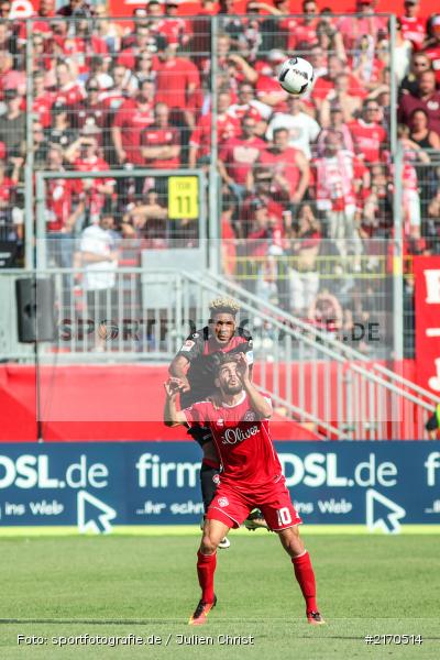Daniel Nagy, Philipp Mwene, 14.08.2016, flyeralarm Arena, Würzburg, 2. Bundesliga, 1. FC Kaiserslautern, FC Würzburger Kickers - Bild-ID: 2170514 Daniel Nagy, Philipp Mwene, 14.08.2016, flyeralarm Arena, Würzburg, 2. Bundesliga, 1. FC Kaiserslautern, FC Würzburger Kickers - Bild-ID: 2170514
