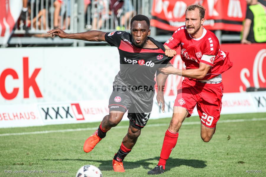 Sebastian Neumann, Osayamen Osawe, 14.08.2016, flyeralarm Arena, Würzburg, 2. Bundesliga, 1. FC Kaiserslautern, FC Würzburger Kickers - Bild-ID: 2170515 Sebastian Neumann, Osayamen Osawe, 14.08.2016, flyeralarm Arena, Würzburg, 2. Bundesliga, 1. FC Kaiserslautern, FC Würzburger Kickers - Bild-ID: 2170515