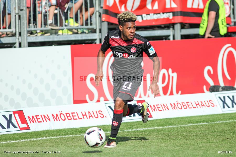 Philipp Mwene, 14.08.2016, flyeralarm Arena, Würzburg, 2. Bundesliga, 1. FC Kaiserslautern, FC Würzburger Kickers - Bild-ID: 2170518 Philipp Mwene, 14.08.2016, flyeralarm Arena, Würzburg, 2. Bundesliga, 1. FC Kaiserslautern, FC Würzburger Kickers - Bild-ID: 2170518