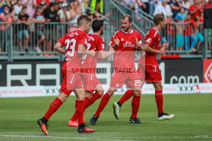 Sebastian Neumann, 14.08.2016, flyeralarm Arena, Würzburg, 2. Bundesliga, 1. FC Kaiserslautern, FC Würzburger Kickers - Bild-ID: 2170535