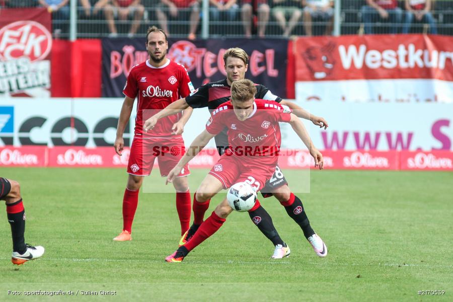 Patrick Weihrauch, Daniel Halfar, 14.08.2016, flyeralarm Arena, Würzburg, 2. Bundesliga, 1. FC Kaiserslautern, FC Würzburger Kickers - Bild-ID: 2170539 Patrick Weihrauch, Daniel Halfar, 14.08.2016, flyeralarm Arena, Würzburg, 2. Bundesliga, 1. FC Kaiserslautern, FC Würzburger Kickers - Bild-ID: 2170539