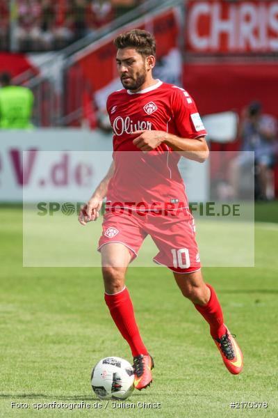 Nejmeddin Daghfous, 14.08.2016, flyeralarm Arena, Würzburg, 2. Bundesliga, 1. FC Kaiserslautern, FC Würzburger Kickers - Bild-ID: 2170578 Nejmeddin Daghfous, 14.08.2016, flyeralarm Arena, Würzburg, 2. Bundesliga, 1. FC Kaiserslautern, FC Würzburger Kickers - Bild-ID: 2170578