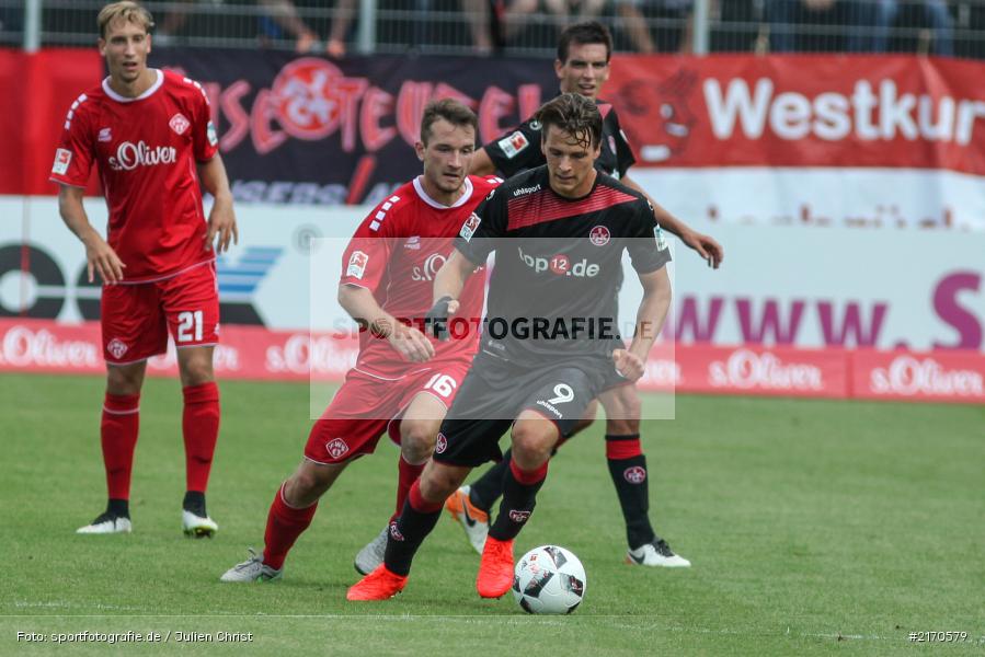 Lukas Görtler, Peter Kurzweg, 14.08.2016, flyeralarm Arena, Würzburg, 2. Bundesliga, 1. FC Kaiserslautern, FC Würzburger Kickers - Bild-ID: 2170579 Lukas Görtler, Peter Kurzweg, 14.08.2016, flyeralarm Arena, Würzburg, 2. Bundesliga, 1. FC Kaiserslautern, FC Würzburger Kickers - Bild-ID: 2170579