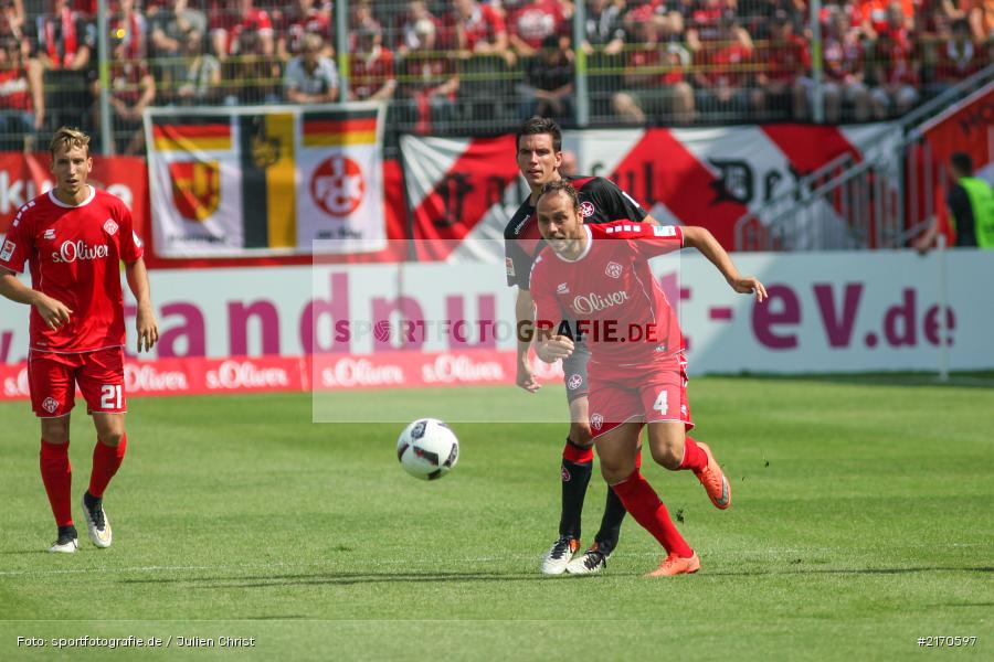 Rico Benatelli, 14.08.2016, flyeralarm Arena, Würzburg, 2. Bundesliga, 1. FC Kaiserslautern, FC Würzburger Kickers - Bild-ID: 2170597