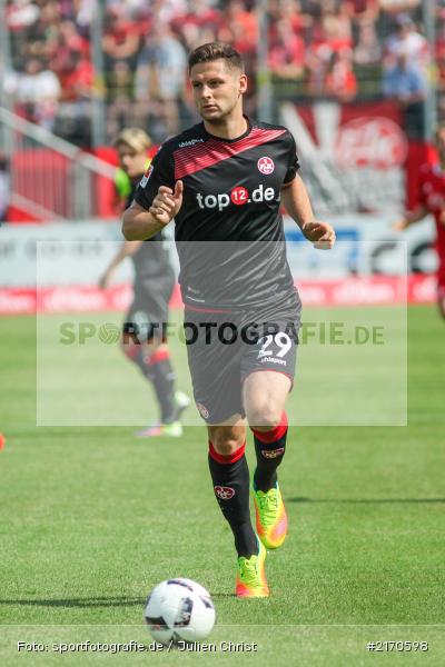 Stipe Vucur, 14.08.2016, flyeralarm Arena, Würzburg, 2. Bundesliga, 1. FC Kaiserslautern, FC Würzburger Kickers - Bild-ID: 2170598