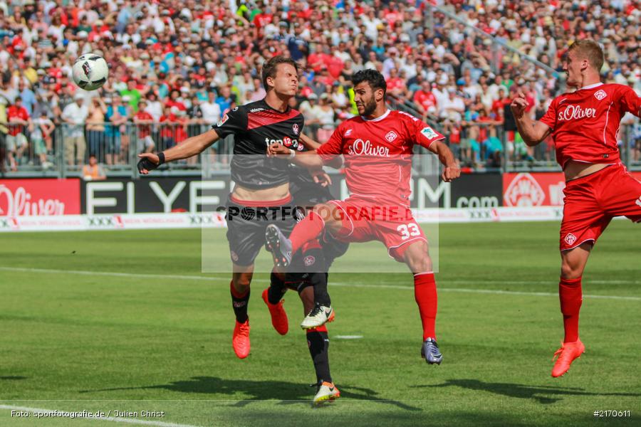 Elia Soriano, 14.08.2016, flyeralarm Arena, Würzburg, 2. Bundesliga, 1. FC Kaiserslautern, FC Würzburger Kickers - Bild-ID: 2170611 Elia Soriano, 14.08.2016, flyeralarm Arena, Würzburg, 2. Bundesliga, 1. FC Kaiserslautern, FC Würzburger Kickers - Bild-ID: 2170611