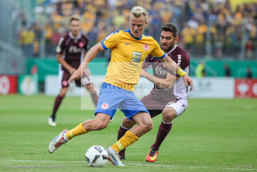 Flyeralarm-Arena, 20.08.2016, Runde 1, DFB-Pokal, Eintracht Braunschweig, FC Würzburger Kickers - Bild-ID: 2170764
