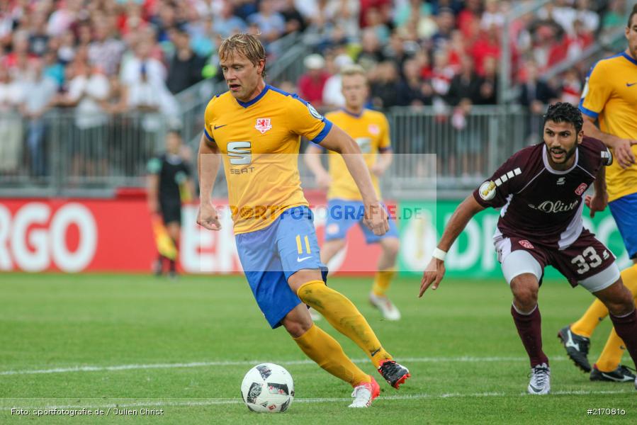Flyeralarm-Arena, 20.08.2016, Runde 1, DFB-Pokal, Eintracht Braunschweig, FC Würzburger Kickers - Bild-ID: 2170816 Flyeralarm-Arena, 20.08.2016, Runde 1, DFB-Pokal, Eintracht Braunschweig, FC Würzburger Kickers - Bild-ID: 2170816