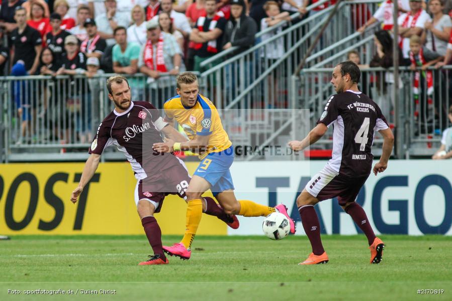 Flyeralarm-Arena, 20.08.2016, Runde 1, DFB-Pokal, Eintracht Braunschweig, FC Würzburger Kickers - Bild-ID: 2170819