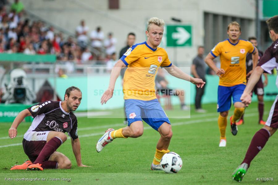 Flyeralarm-Arena, 20.08.2016, Runde 1, DFB-Pokal, Eintracht Braunschweig, FC Würzburger Kickers - Bild-ID: 2170878