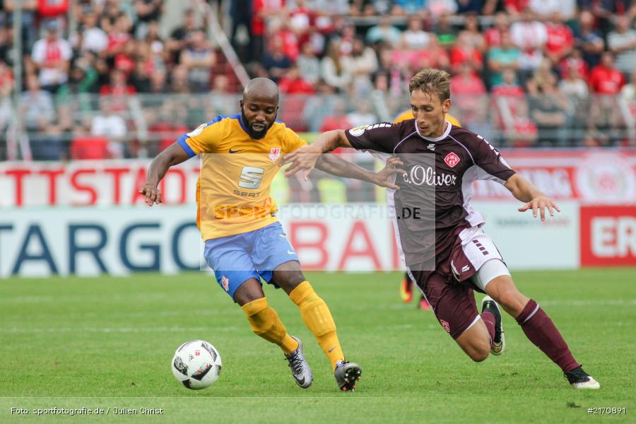 Flyeralarm-Arena, 20.08.2016, Runde 1, DFB-Pokal, Eintracht Braunschweig, FC Würzburger Kickers - Bild-ID: 2170891 Flyeralarm-Arena, 20.08.2016, Runde 1, DFB-Pokal, Eintracht Braunschweig, FC Würzburger Kickers - Bild-ID: 2170891