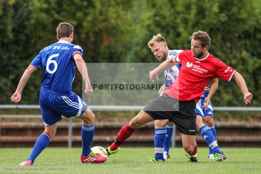 21.08.2016, Gruppe 2, Kreisliga Würzburg, TSV Lohr, SG Hettstadt - Bild-ID: 2170955