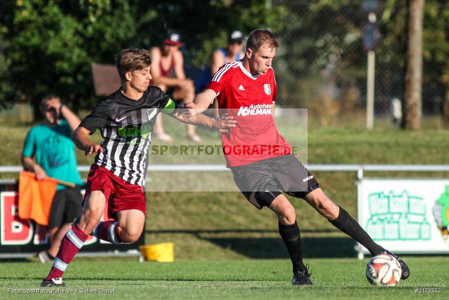 Jan Stoy, Dominik Hehrlein, Fussball, 24.08.2016, Kreisliga Würzburg, TSV Karlburg II, TSV Retzbach - Bild-ID: 2171032
